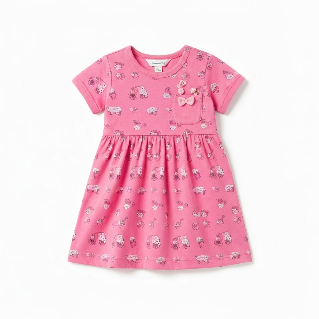 Vestido Jersey Niña Casual