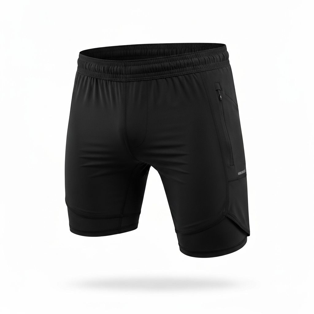 Short Deportivo Hombre Secado Rápido